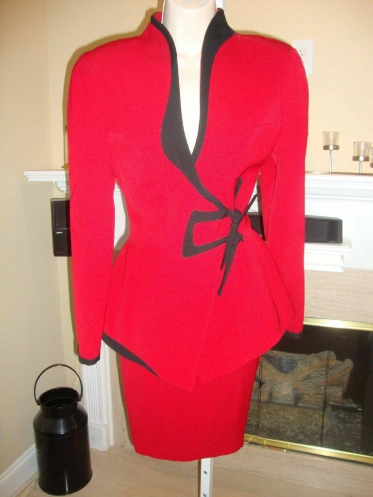 Thierry Mugler suit