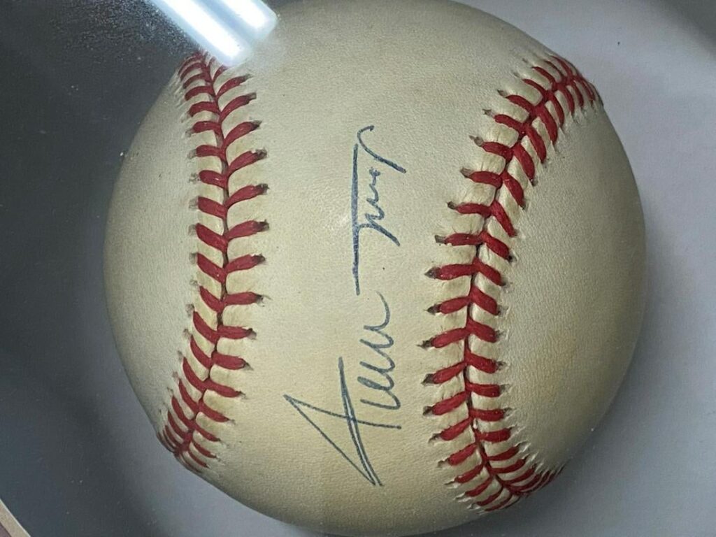baseball signed