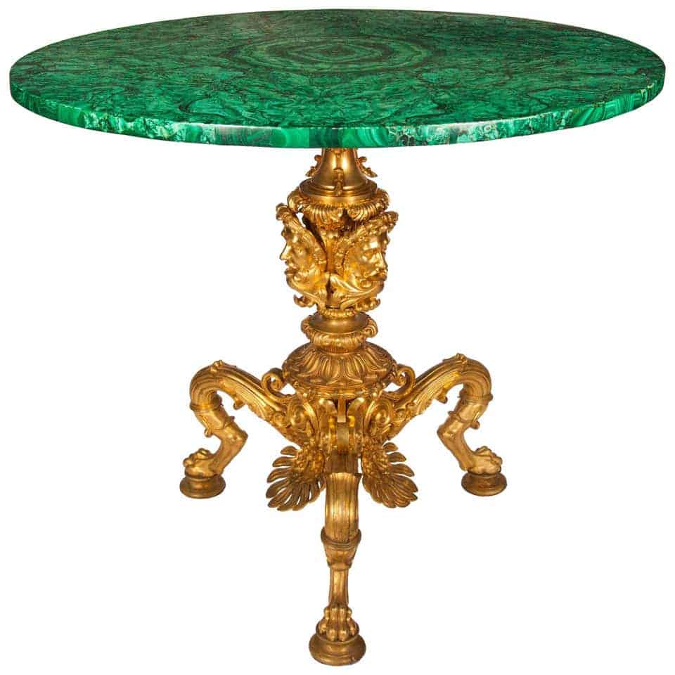 french antique table
